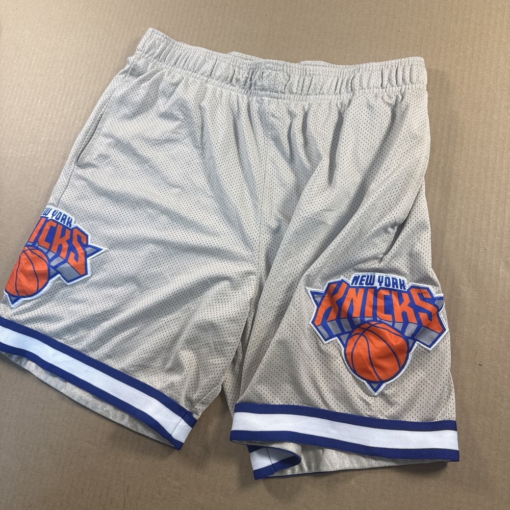 NBA New York Knicks Classic Basketball Shorts, Size Large